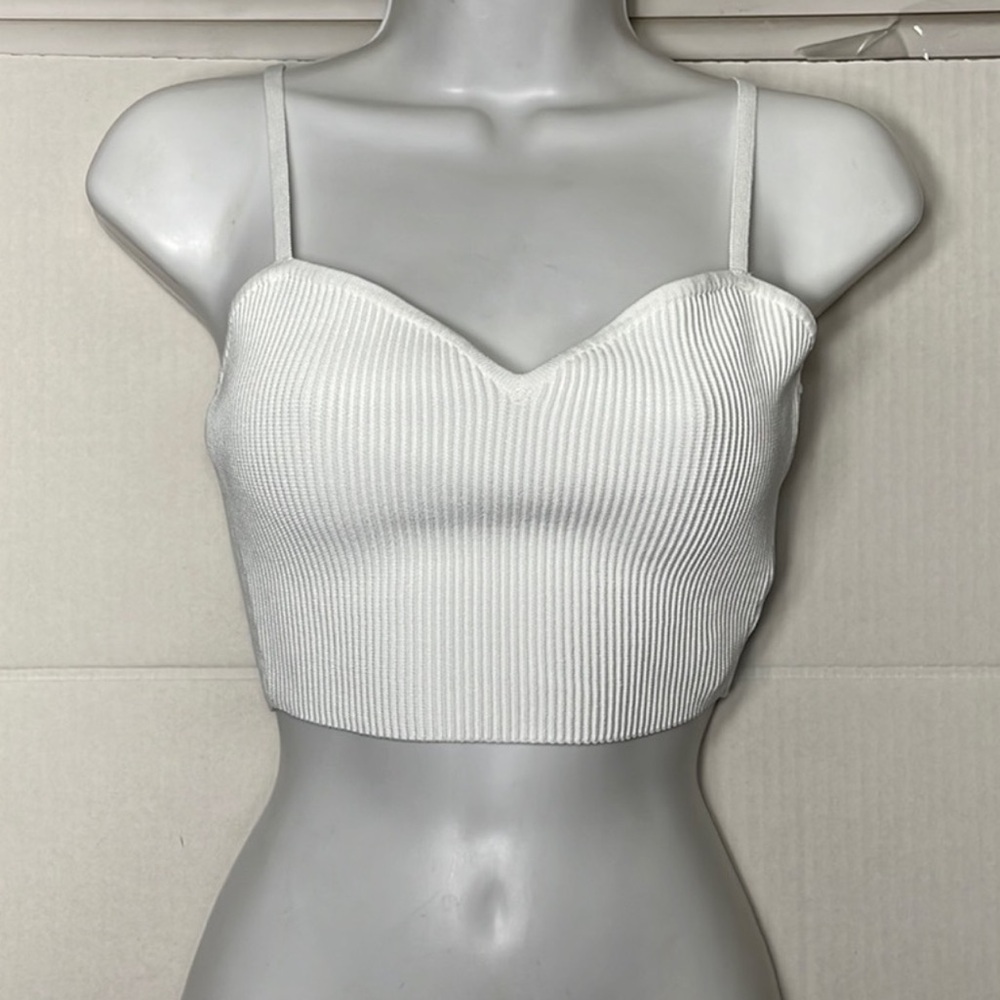 Babaton sweetheart sculpt knit tank top